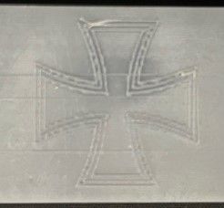 German.jpeg Bolt Action Dice Box - German Iron Cross Logo