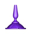 Lumiere_Back_Down(Fixed).stl Fichier STL gratuit Lumière (La Belle et la Bête)・Modèle imprimable en 3D à télécharger