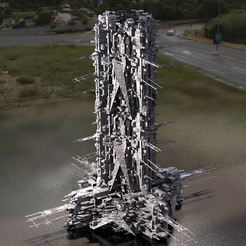 husk-1-ggg.149.png Fichier OBJ Méga cité Sci-Fi Complexe Station submergée 2・Plan à imprimer en 3D à télécharger