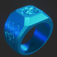 0001.png Ring Devil May Cry Nero 3D print model