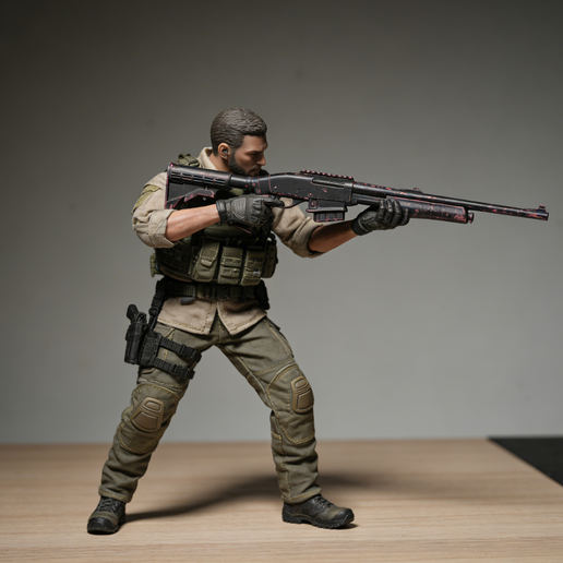 mzz-290– Remington 7615 Rifle Digital Model Asset – Scale Model