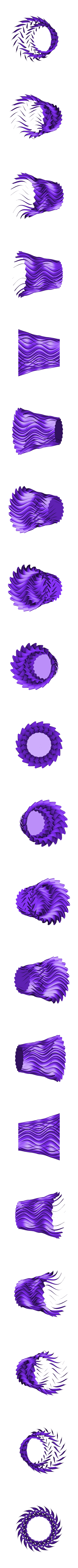 Twist Bin with filleted profiles (Vase Mode).stl Vase Collection