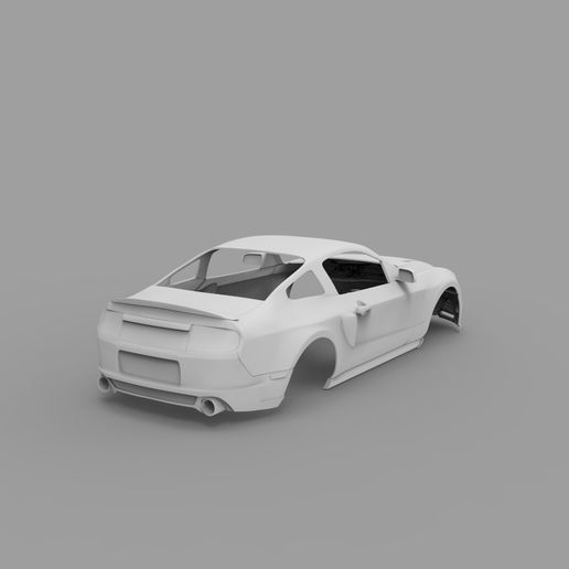 🚙 ford mustang 2014 RC body shell 3D print model・ STL File for ・Cults