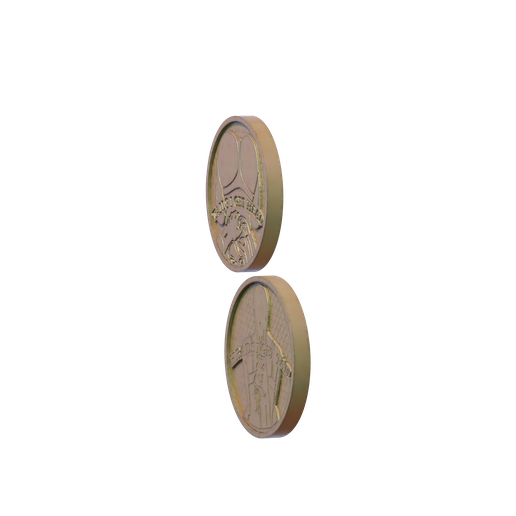 🪙 Heads Tails Coin・ STL File for 3D printing・Cults