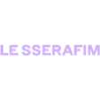 LE_SSERAFIM_logo.stl LE SSERAFIM
