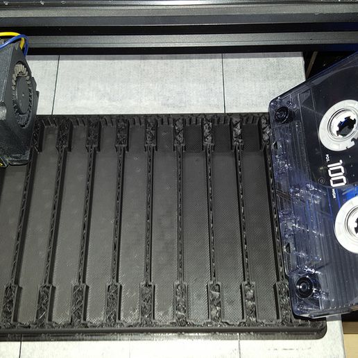 📼 Cassette Tape Racks・Free 3D File for ・Cults