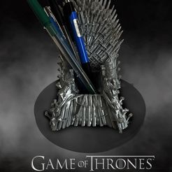 Iron-throne-pen-holder.jpg Game of thrones Iron throne pen holder