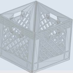 milk-crate.jpg Archivo STL Caja de leche 1:10・Plan de impresora 3D para descargar, Benludgater
