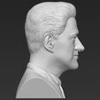 9.jpg President Bill Clinton bust 3D printing ready stl obj formats