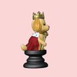 Dog-Chess-King3.png Dog Chess Piece - King
