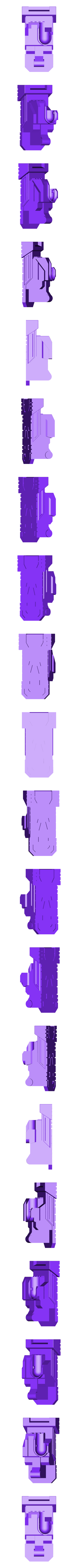 6_Rightleg10_Foot1.stl パワーレンジャー サンダー・メガゾード