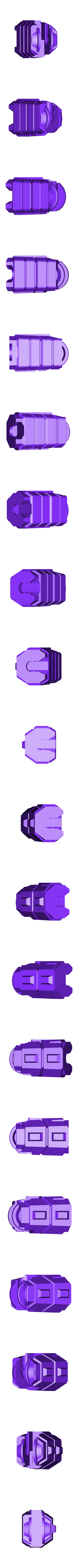 7_Leftleg2_Thight1.stl パワーレンジャー サンダー・メガゾード