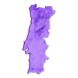 Portugal Heightmap.stl Portugal Heightmap