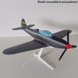 23.jpg Static model kit of a WWII warbird
