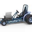 1.jpg Diecast Mini Rod pulling tractor 9 Scale 1:25