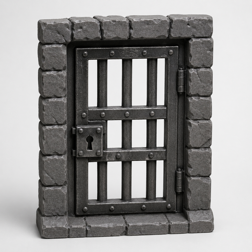 🪟 Window with Stone Frame・Free 3D File for 3D printing・Cults