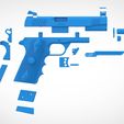 052.jpg Modified Remington R1 pistol from the game Tomb Raider 2013 3d print model