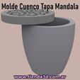 cuenco-mandala-5.jpg Mandala Bowl Lid Mold