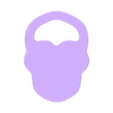 Cookie Cutter CCSP78.stl Skull Cookie Cutter CCSP78