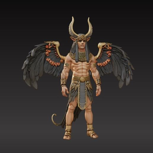 egyptian god 3D model