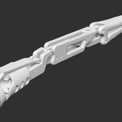 1.png Free STL file Articulated Bone fingers halloween cosplay・Template to download and 3D print