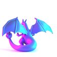 0010.jpg Obsidian Shiny Charizard Shiny Charizard Pokemon Volcanic toy
