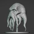figue_head_2_cthulu.jpg FREE Cthulhu Head - Lovecraft Creature - Cosmic Sculpture- Bust