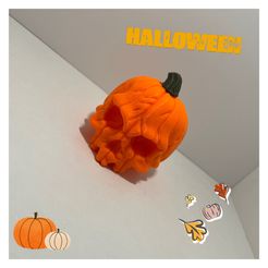 Pumpkin Skull