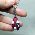 007.jpg santa SPIDER MAN keychain