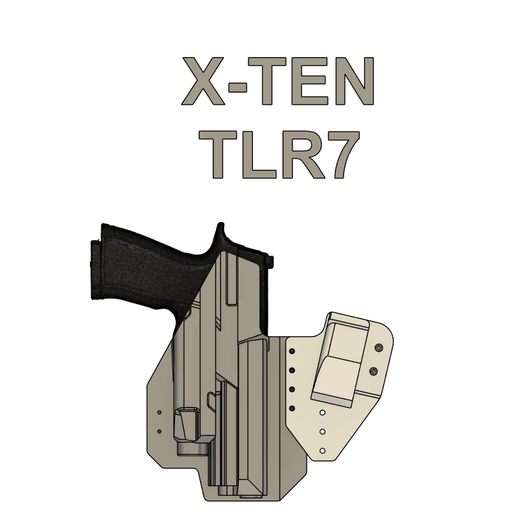 SIG P320 XTen TLR7 Sidecar Holster Mold