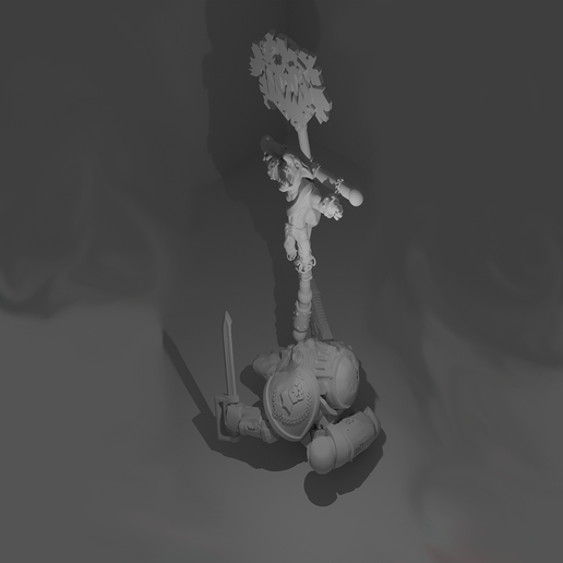 Weirdboy staff - 3D model önizlemesi