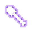 shovel_minecraft.stl Forms for cookies and gingerbread Weapons Minecraft (SET 4)