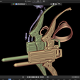 blender_mTPzcF4vQ0.png Deadlock Cosplay Grey Talon Default costume Valve's Deadlock Full armor and weapon Revolver Hell Gun Shotgun Sword Saber Cosplay Kit , kitbash ALl in one