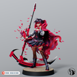 [, 2) PATREON / MESSIAS 3D FIGURE Ruby Rose from RWBY