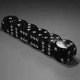 Kitty-Rounded-D6-1.png Kitty Cat Pawprint Dice D6