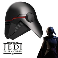 Sin título-7.jpg Casco de la segunda hermana del videojuego Jedi Fallen Order