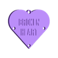 ArosBrokenHeartvol2.stl Anéis de coração partido