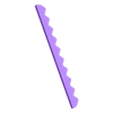 saw_teeth_TPU.STL Conjunto de brinquedos de ferramentas de construção para bebés - serra, martelo, chave de fendas