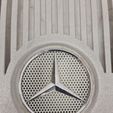 Mercedes-Engine-Cover-badge-image.jpeg Mercedes Engine cover badge 80mm