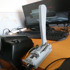 DSC_0966uus.jpg STL file Handbrake for SimRacing・3D print model to download