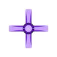 CrossEnd.stl Clamp with interchangeable ends