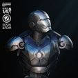 051824-Wicked-IronMan-BustP-Image-002.jpg Wicked Marvel Iron Man Bust Portrait Tested for 3D printing