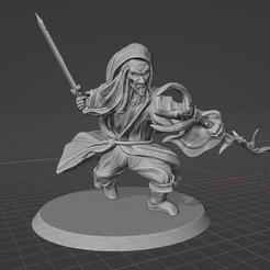 wzrd.png Fichier STL gratuit Mage/Cultistes miniature・Modèle pour imprimante 3D à télécharger