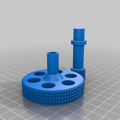 Z-AXIS_KNOB_WITH_HANDLE.png Z-Axis knob with handle for Ender 3 Pro