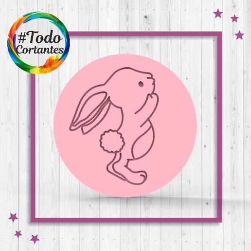 Easter Stamp 3D model