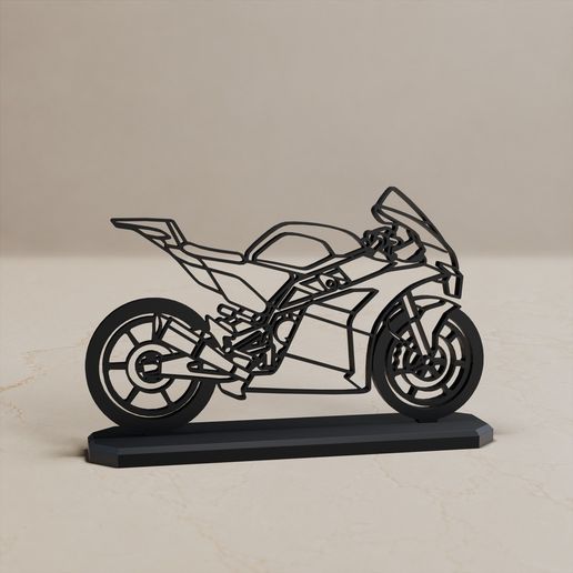 KTM RC 8C MODELL STAND DECOR