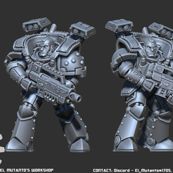 _gorge.png Download STL file ...::: Void Marines - Blank edition :::... • 3D printing design, El_Mutanto