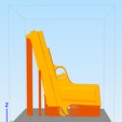 Capture.PNG STL file Print in Place Rubber Band Gun・Template to download and 3D print