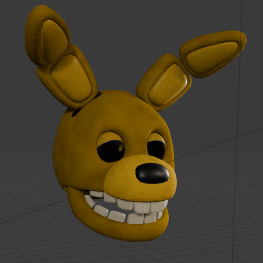 👴 (OLD VERSION) Yellow Rabbit Fixed Version・ STL File for 3D printing・Cults