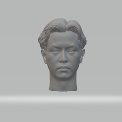 1.png Leslie Cheung Head 3D Model 3D print model